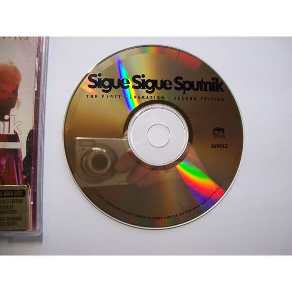Sigue Sigue Sputnik The F1rst Generation 2econd Edition GOLD DISC Collectors CD - Picture 8 of 10